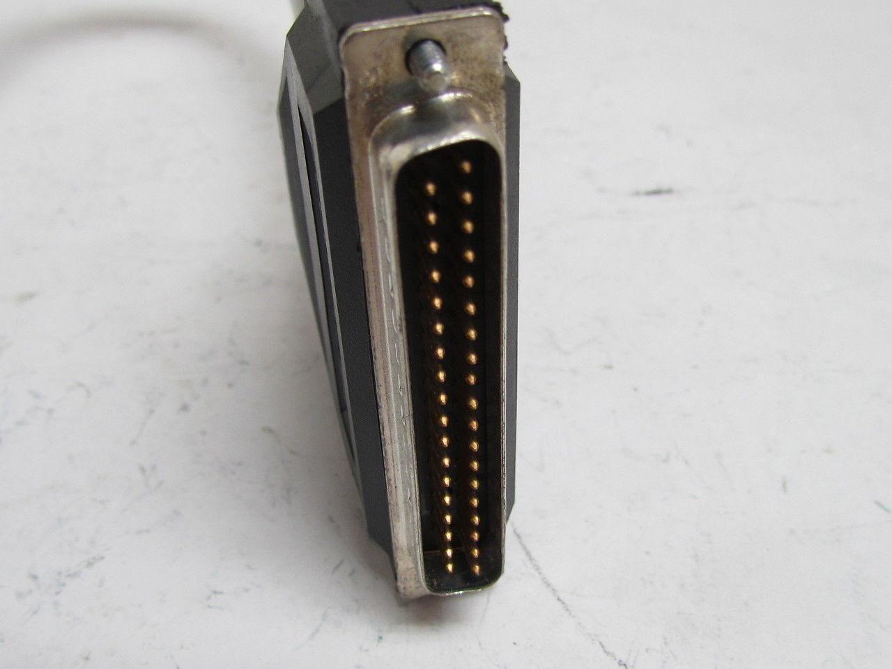 Reliance Electric 613621-12R Cable Assy 37-Pin Male Connectors 24 AWG 12" Length