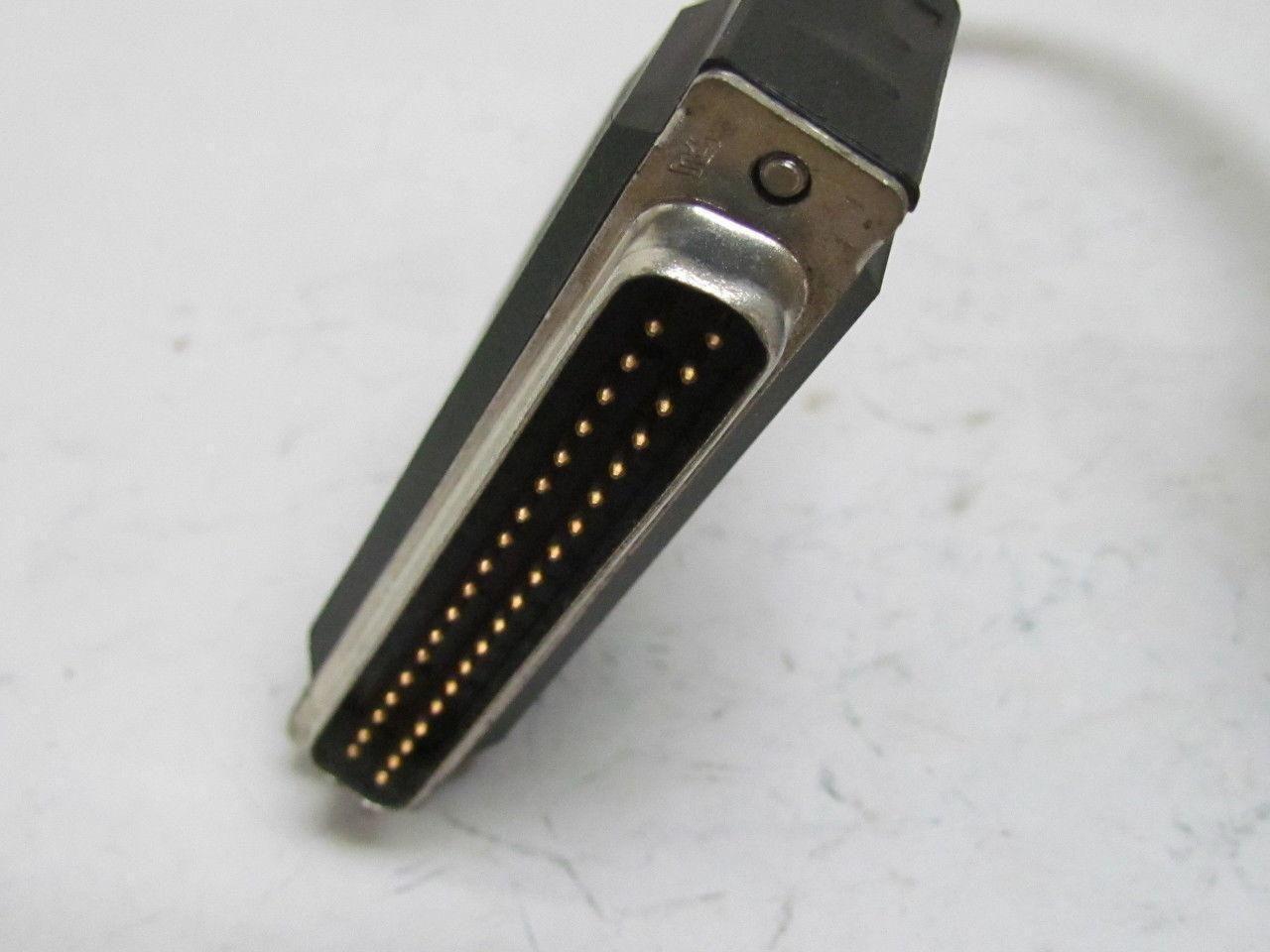 Reliance Electric 613621-12R Cable Assy 37-Pin Male Connectors 24 AWG 12" Length