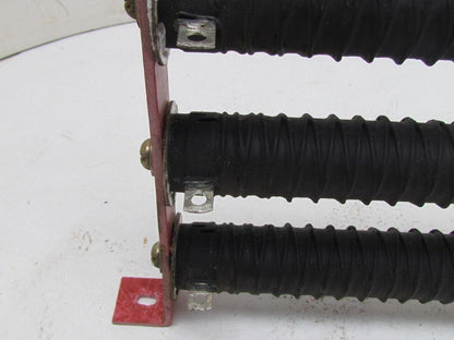 5/02 Three 0.2 OHN NON Bracketed Resistors 1-1/4"Dia 8-5/8"L Fiberglass Brackets