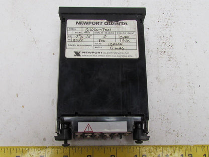 Newport Quanta Q2020-JDC1 4-Digit LED Digital Temperatur Panel Meter 10 VDC 5 W