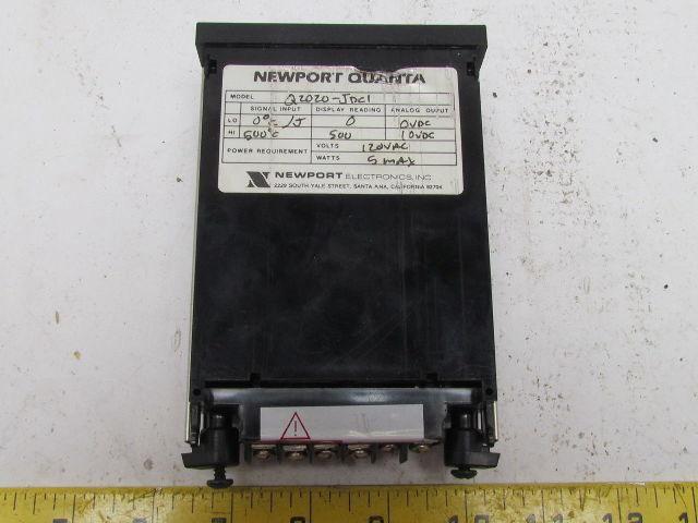 Newport Quanta Q2020-JDC1 4-Digit LED Digital Temperatur Panel Meter 10 VDC 5 W