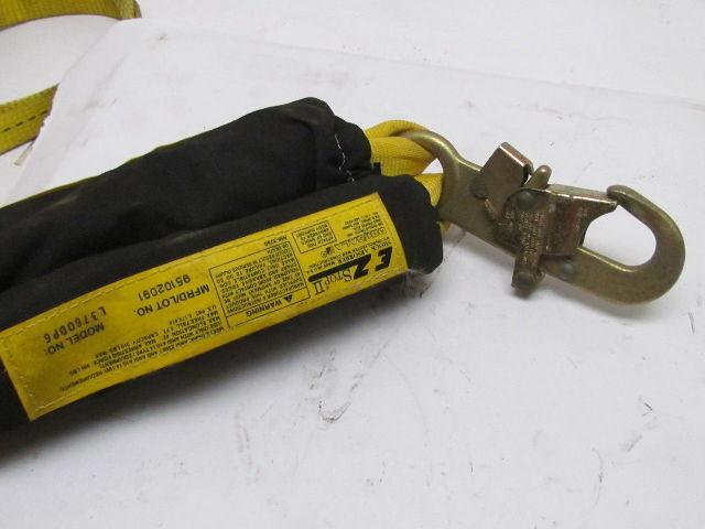 DBI/SALA EZ Stop II Shock Absorber Twin Leg Safety Lanyard 6' Fall Protection