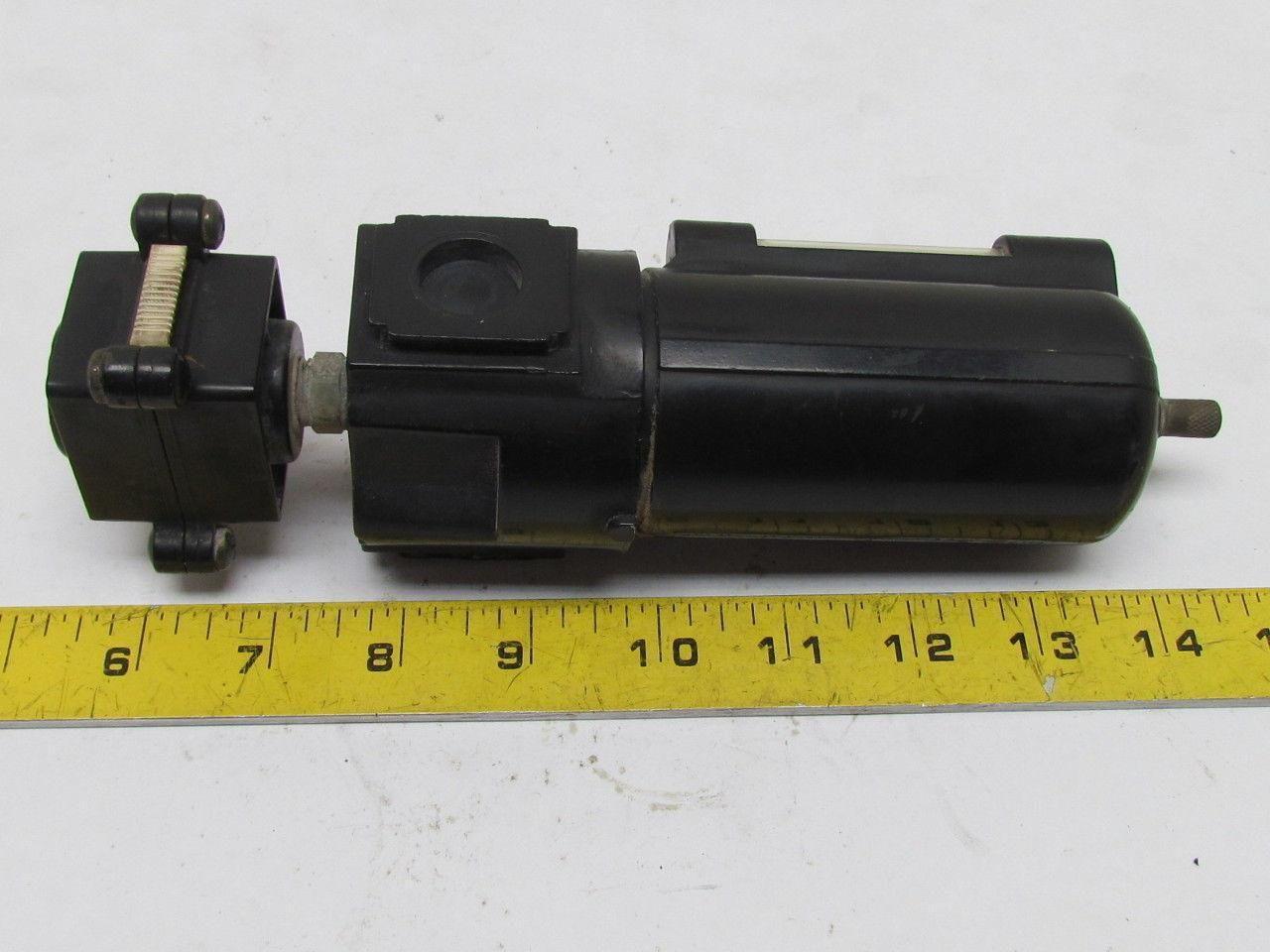 T53-02W Coalescing Filter w/Sight Gauge Drain Slide Valve Shut-off V202 1/4" NPT