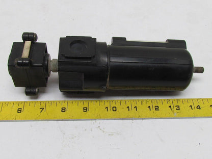 T53-02W Coalescing Filter w/Sight Gauge Drain Slide Valve Shut-off V202 1/4" NPT