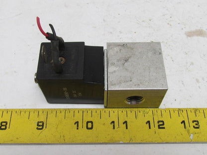 ARO Fluid Power CAT66P-024-D-G 119690-39 2-Way Solenoid Valve 24VDC 15W 1/4" NPT