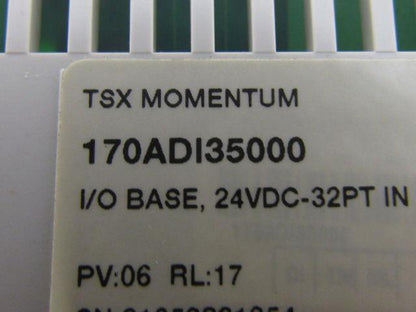 Schneider 170AD135000 TSX Momentum Base I/O Base 24VDC-32PT Out