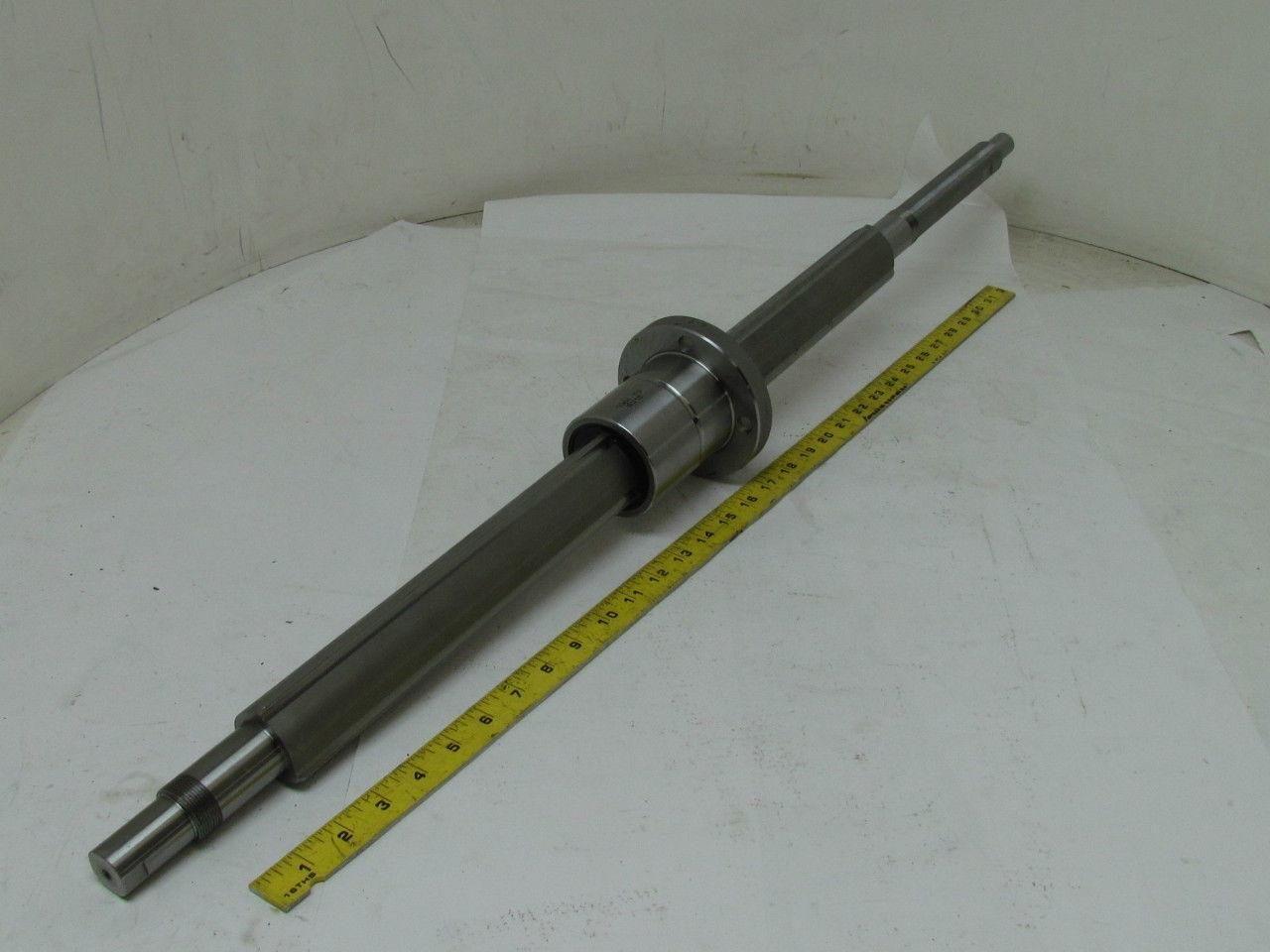 THK Medium Load Ballspline Flange Bearing Solid Shaft 609mm Travel 940mm 0AL