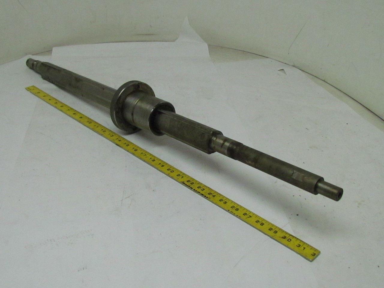 THK Medium Load Ballspline Flange Bearing Solid Shaft 609mm Travel 940mm OAL