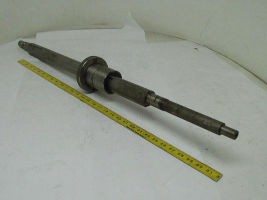 THK Medium Load Ballspline Flange Bearing Solid Shaft 609mm Travel 940mm OAL