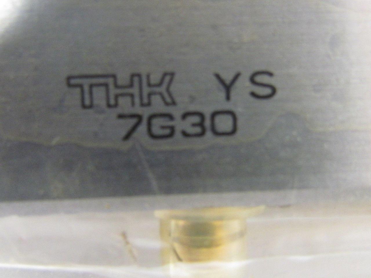THK YS 7G30 MISC 633838 811-60-102 2 Ball Spline Nut Solid Shaft 755mm Long