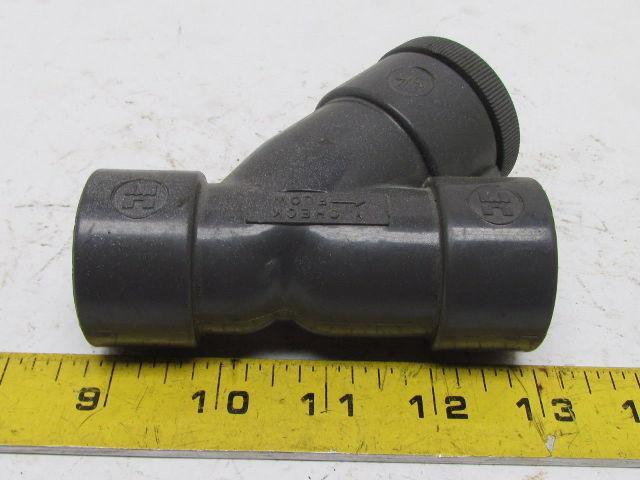 Hayward 3/4" Threaded PVC Y-Check Valve Spring Return