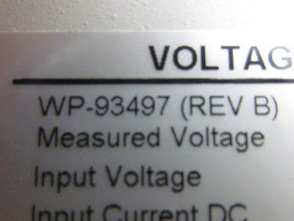 Tyco WP93497 AC Voltage Interface VIU 240V 3PH 3VDC Galaxy Millennium Controller