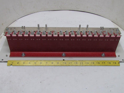 Tyco ED83127-30 G8 CC#601944499 Fuse Holder Panel 20-Load Fuse Panel 20-Space