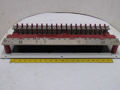 Tyco ED83127-30 G8 CC#601944499 Fuse Holder Panel 20-Load Fuse Panel 20-Space