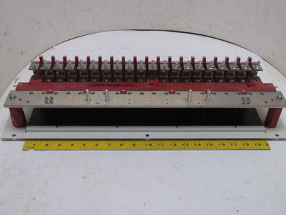 Tyco ED83127-30 G8 CC#601944499 Fuse Holder Panel 20-Load Fuse Panel 20-Space