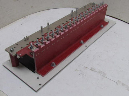 Tyco ED83127-30 G8 CC#601944499 Fuse Holder Panel 20-Load Fuse Panel 20-Space