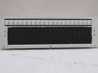 Tyco ED83127-30 G8 CC#601944499 Fuse Holder Panel 20-Load Fuse Panel 20-Space