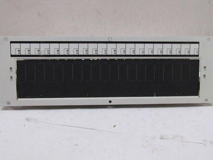 Tyco ED83127-30 G8 CC#601944499 Fuse Holder Panel 20-Load Fuse Panel 20-Space