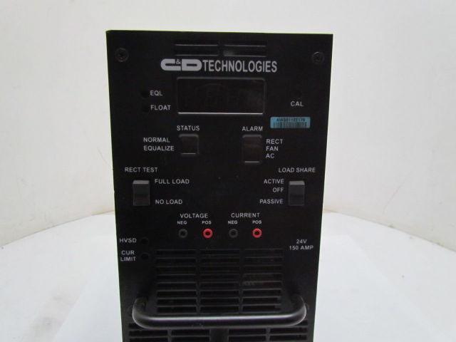 C & D HFM24BC150 100.7520.24A Modular Power Rectifier 24V 150 Amp 183-264VAC