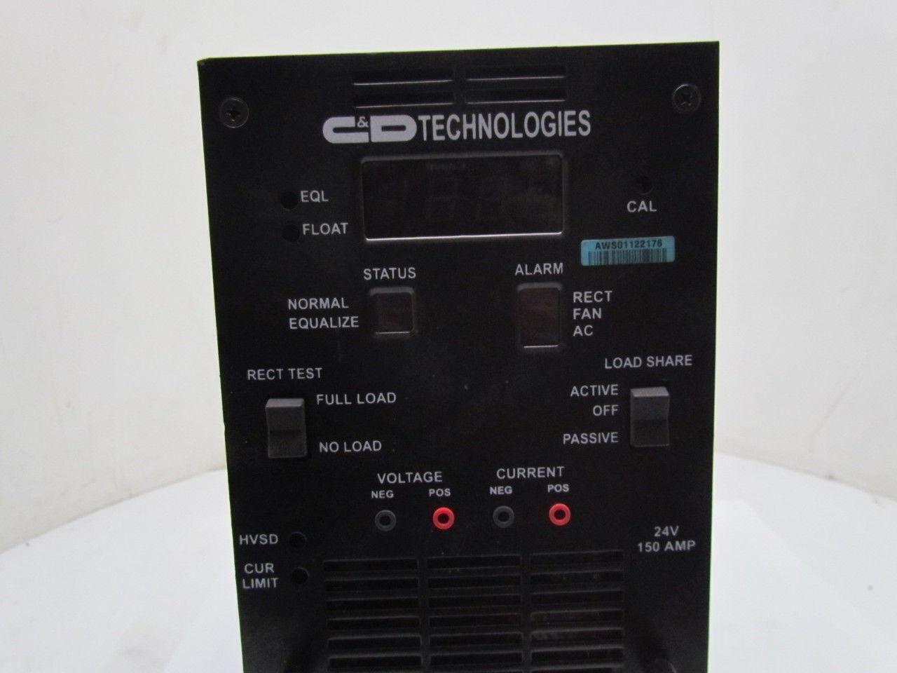 C & D HFM24BC150 100.7520.24A Modular Power Rectifier 24V 150 Amp 183-264VAC