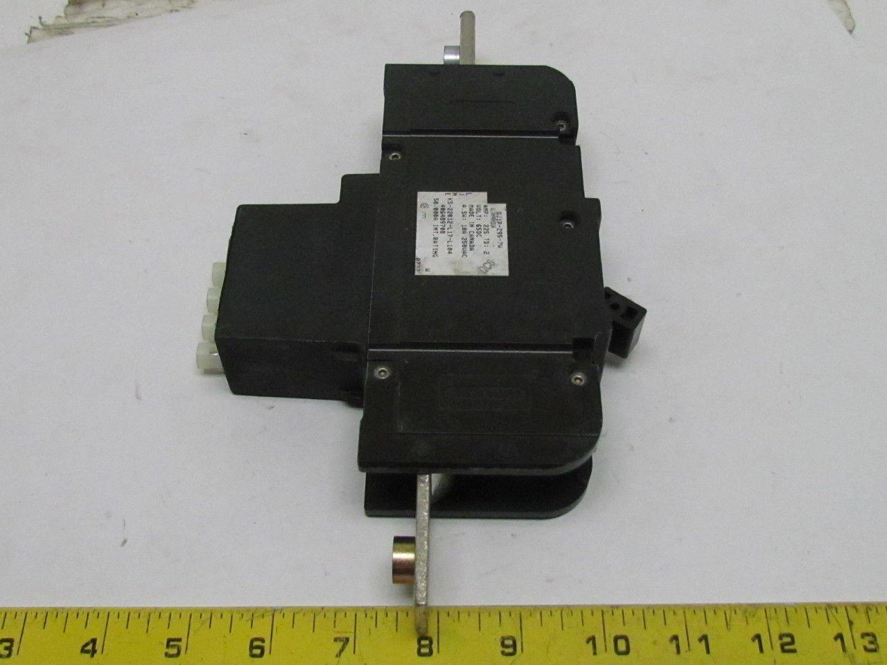 Heinemann GJ1P-Z95-7W Special Purpose Circuit Breaker 225Amp 65VDC 25 KAIC 1Pole