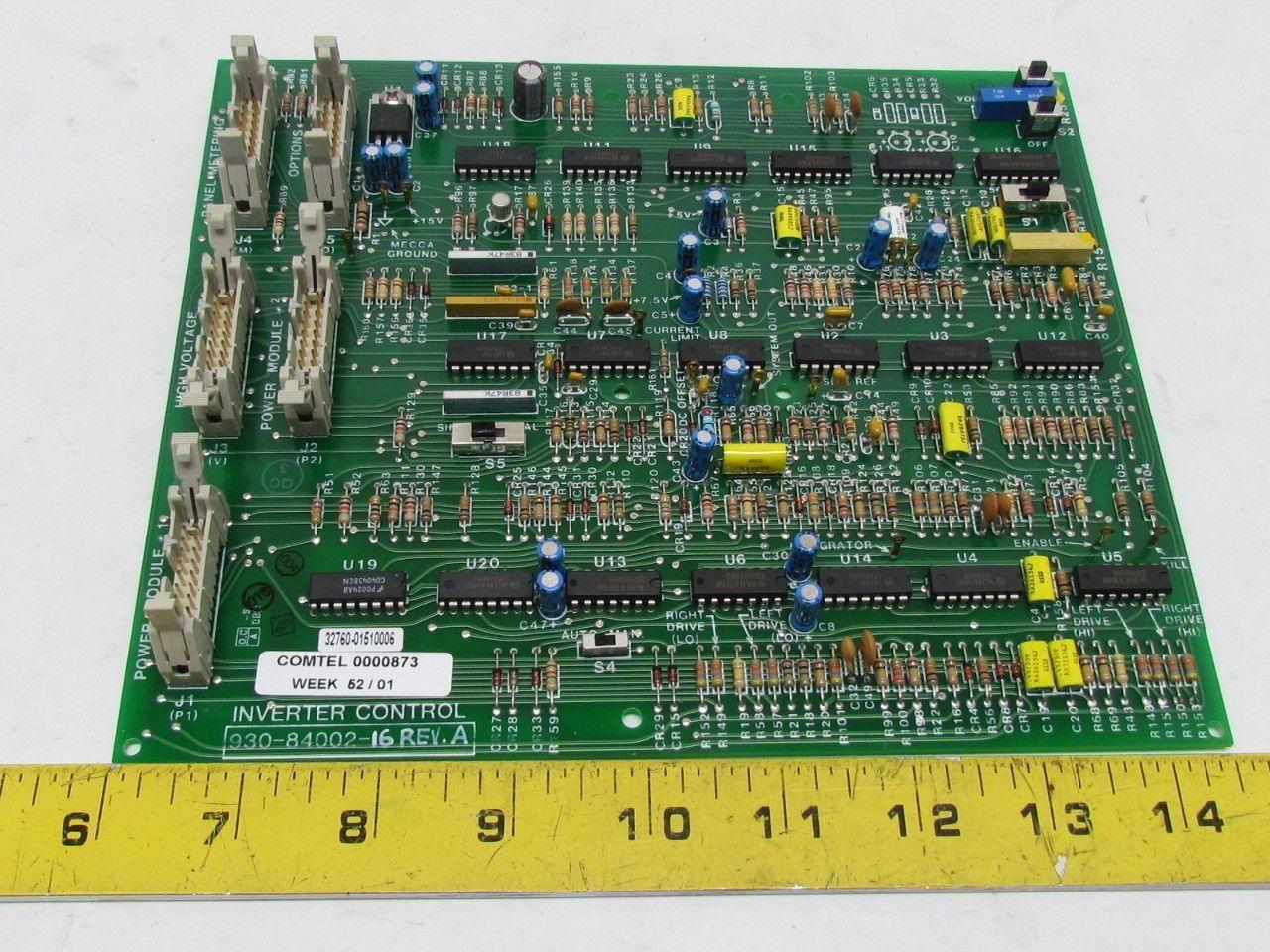 Topaz 930-84002-16 32760-01510006 Inverter Control Circuit Board 930-76002-03