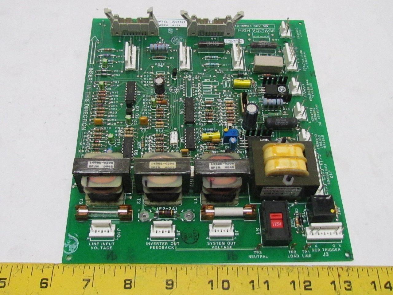 Topaz 1454-0405 27260-01020003 High Voltage Circuit Board 14548-0100 Rev D