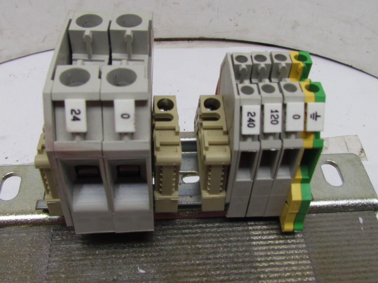 Dayton 4MTW4 Control Transformer Primary 120/240VAC Secondary 24VAC 1500VA 1Ph
