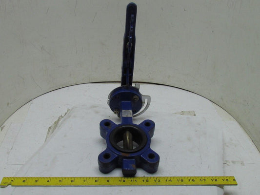 Flow Design Watts BF Ser Buttefly Valve 2.5"Ductile Iron Disc Ai-Bronze 200PSI