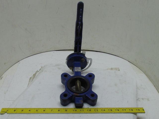 Flow Design Watts BF Ser Buttefly Valve 2.5"Ductile Iron Disc Ai-Bronze 200PSI