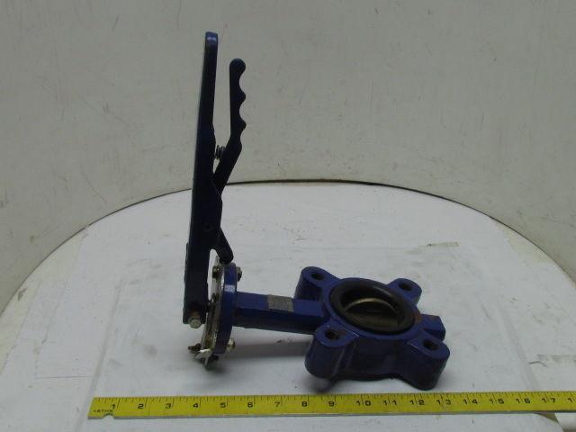 Flow Design Watts BF Ser Buttefly Valve 2.5"Ductile Iron Disc Ai-Bronze 200PSI