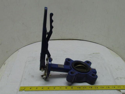 Flow Design Watts BF Ser Buttefly Valve 2.5"Ductile Iron Disc Ai-Bronze 200PSI