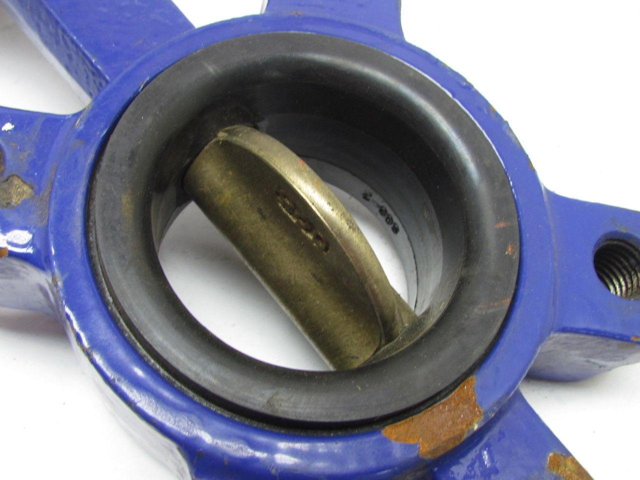 Flow Design Watts BF Ser Buttefly Valve 2.5"Ductile Iron Disc Ai-Bronze 200PSI