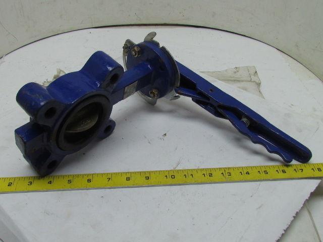 Flow Design Watts BF Ser Buttefly Valve 2.5"Ductile Iron Disc Ai-Bronze 200PSI