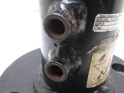 Flow Design AG-250 Steel Accsetter Venturi w/o Valve 2-1/2"Grooved #150 Flanged