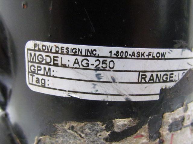 Flow Design AG-250 Steel Accsetter Venturi w/o Valve 2-1/2"Grooved #150 Flanged