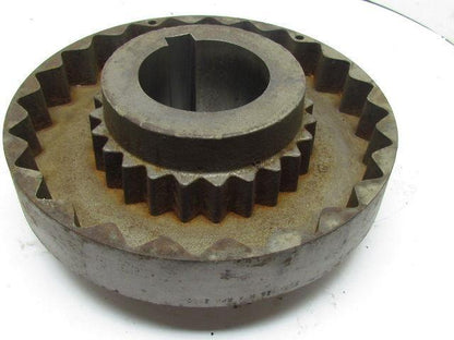 Martin 12S Quadra-Flex Type S Coupling Flange 3-1/4" Bore 3/4" Key 2800 Max RPM