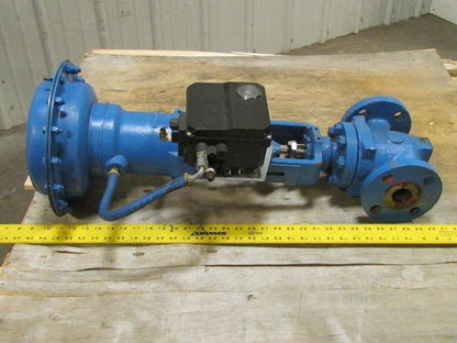 KOSO G130HHC32EA5GAH 1-1/2" Flanged Globe Valve Air Operated Actuator/Positioner