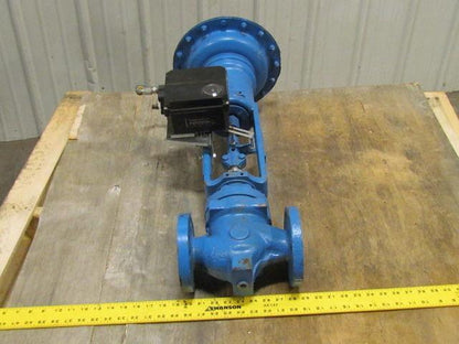 KOSO G130HHC32EA5GAH 1-1/2" Flanged Globe Valve Air Operated Actuator/Positioner