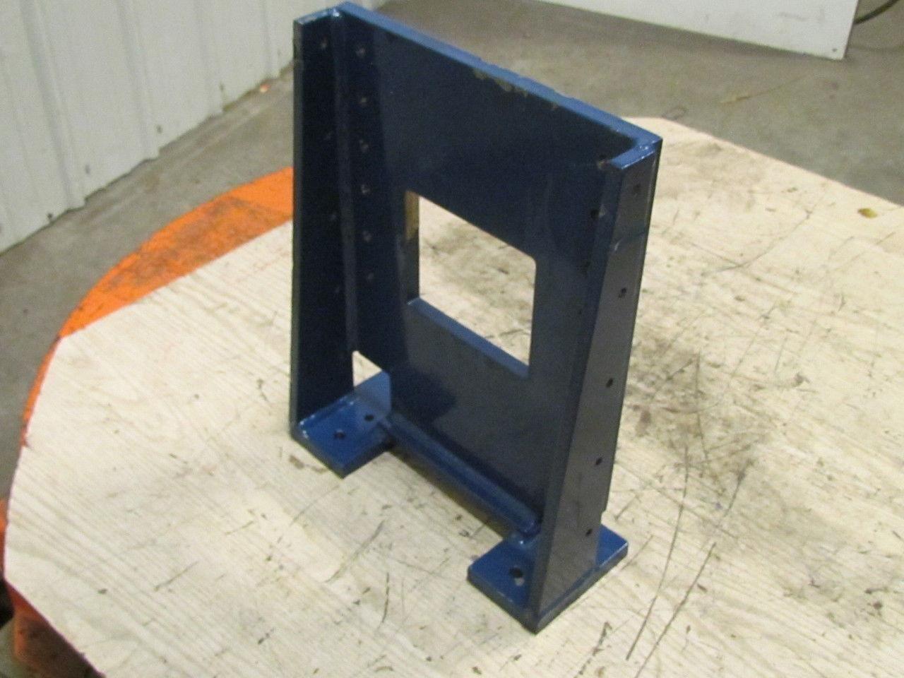 Square Angle Block Machine Brackets 3/4"Plates Milled Square w/1/2"Plate Gussets