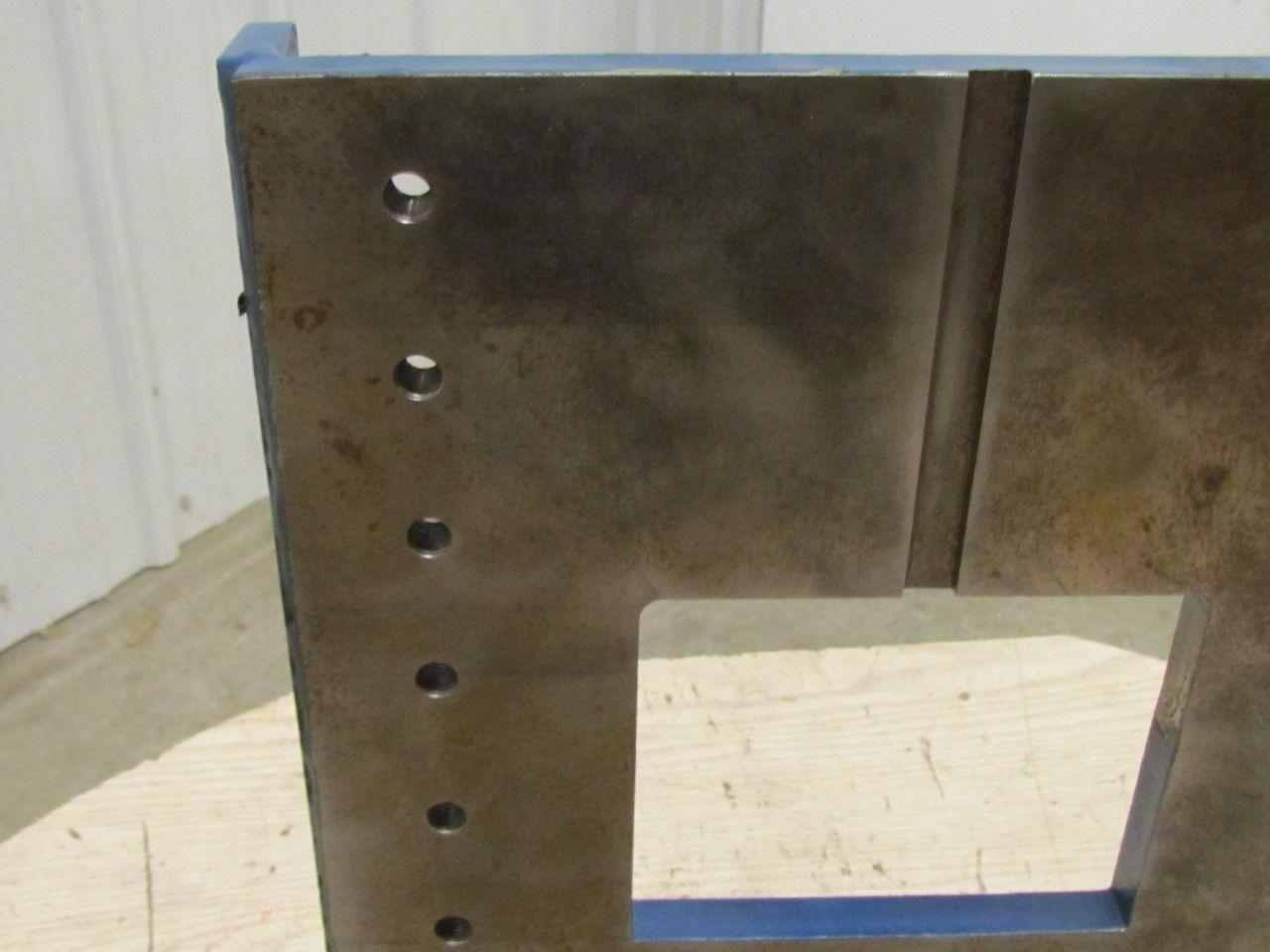 Square Angle Block Machine Brackets 3/4"Plates Milled Square w/1/2"Plate Gussets