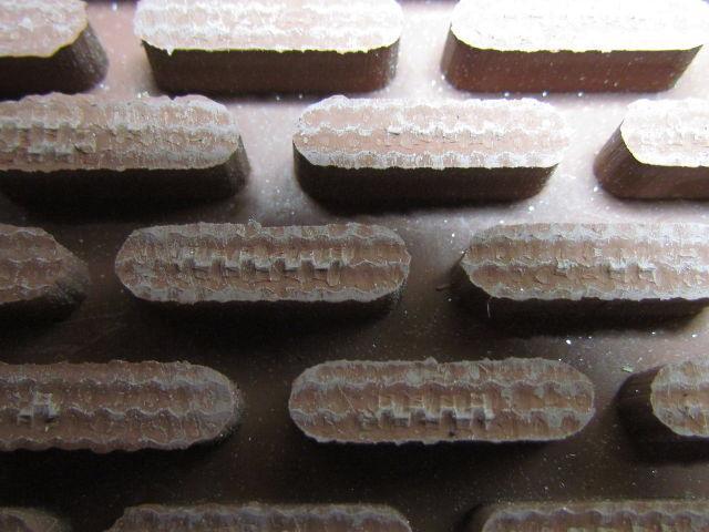 5-Ply Nipple Top Red PVC Rubber Material Handling Conveyor Belt 14"W x 25' Long