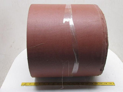5-Ply Nipple Top Red PVC Rubber Material Handling Conveyor Belt 14"W x 25' Long
