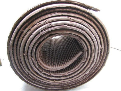 5-Ply Nipple Top Red PVC Rubber Material Handling Conveyor Belt 14"W x 25' Long