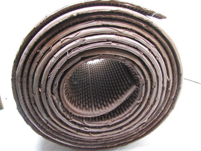 5-Ply Nipple Top Red PVC Rubber Material Handling Conveyor Belt 14"W x 25' Long