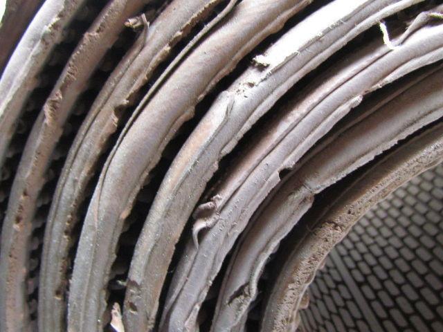 5-Ply Nipple Top Red PVC Rubber Material Handling Conveyor Belt 14"W x 25' Long