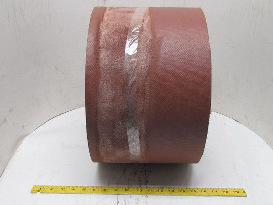 5-Ply Nipple Top Red PVC Rubber Material Handling Conveyor Belt 10" Wide 25'Long