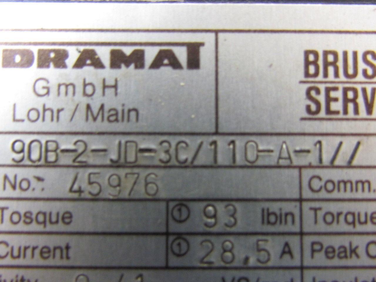 Indramat MAC90B-2-JD-3C/110-A-1 Brushless Servodrive