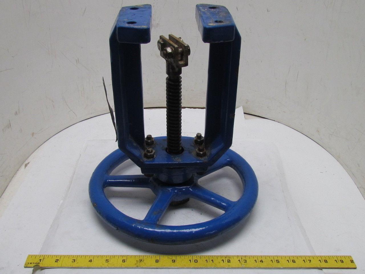 Inline Valve Co Handwheel & Screw Assembly From 6"Knife Gate Valve 5" Travel NEW