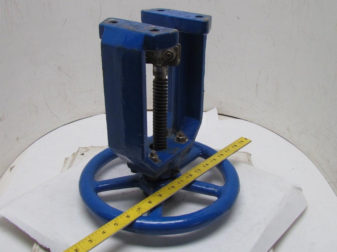 Inline Valve Co Handwheel & Screw Assembly From 6"Knife Gate Valve 5" Travel NEW